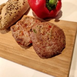 hamburger au paprika